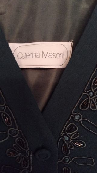 Tailleur vintage verde