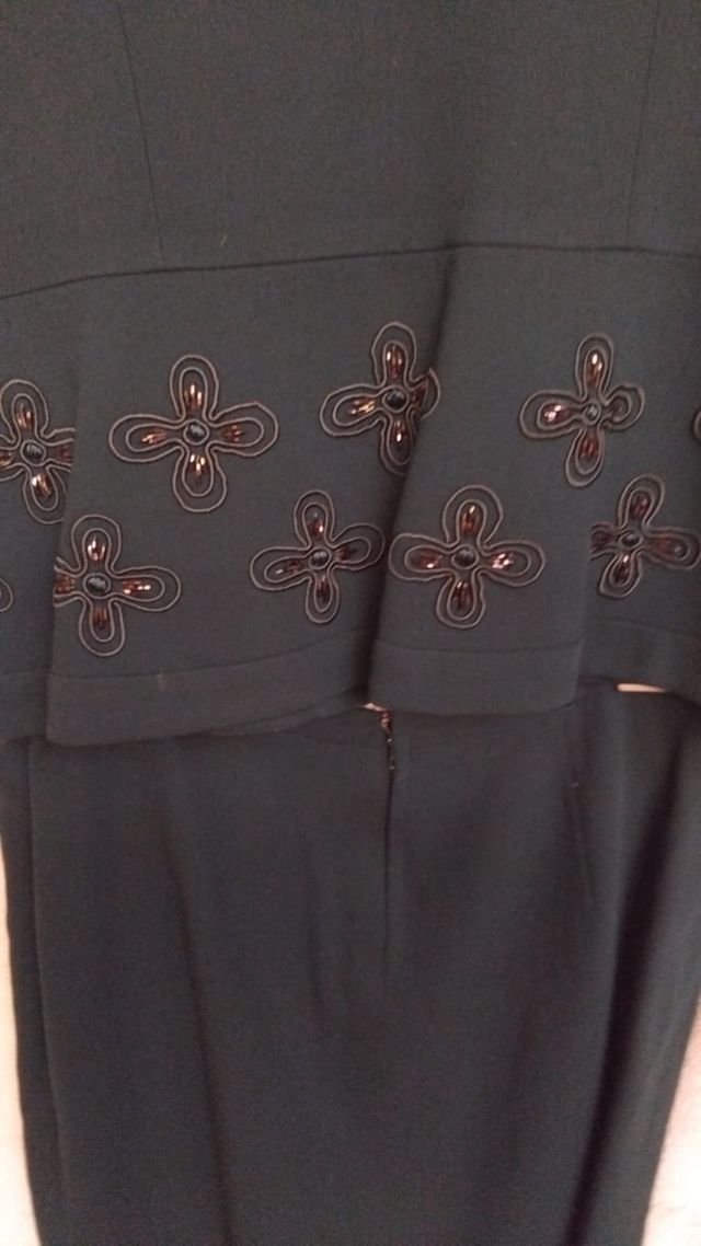 Tailleur vintage verde