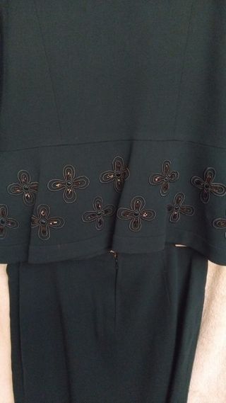 Tailleur vintage verde