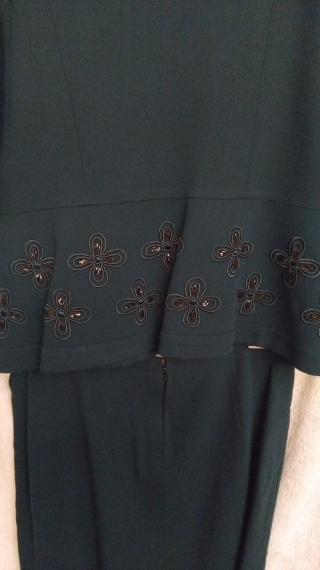 Tailleur vintage verde
