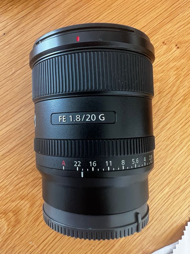 Obiettivo Sony FE 20mm f/1.8 G