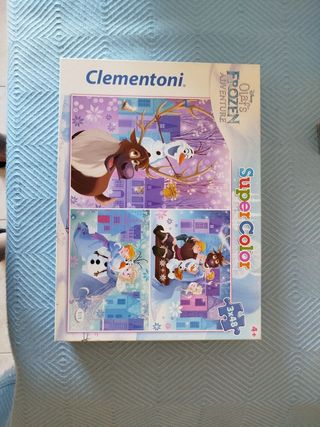 Puzzle Frozen Olaf 3x48 Clementoni