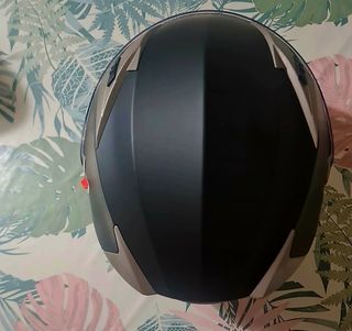 Casco Jet moto nero opaco tg S