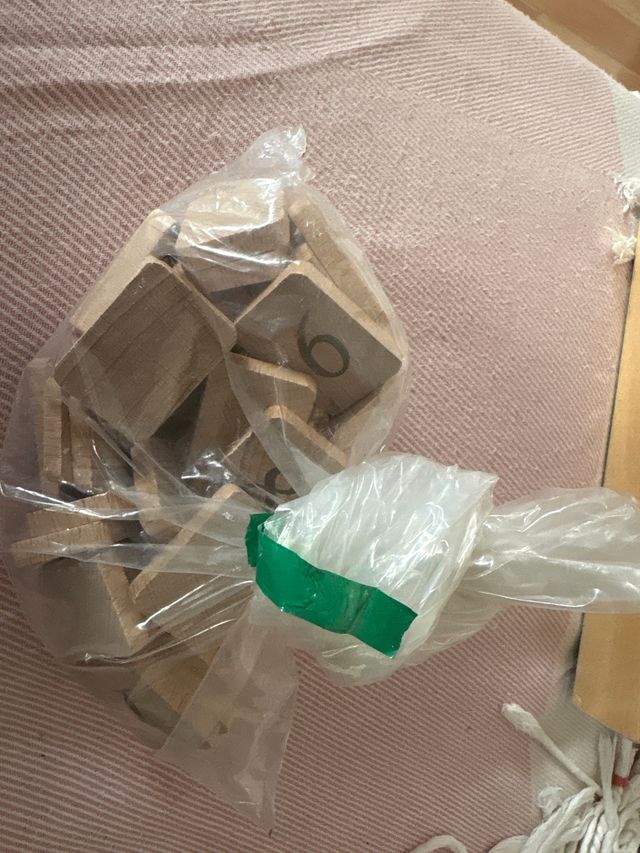 Abaco madera + Números madera