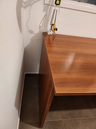 Mesa escritorio madera marrón