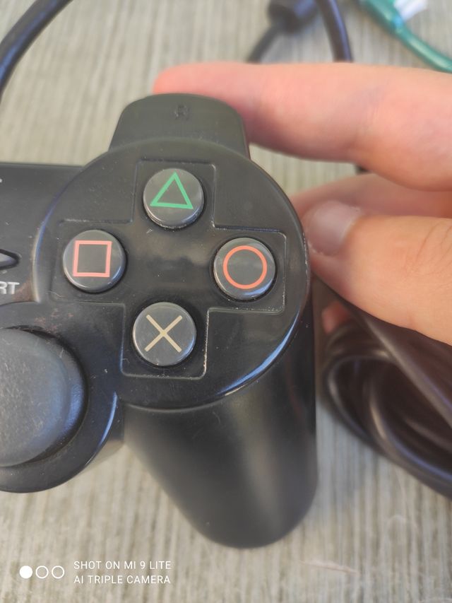 Controller PS2 Midnight black