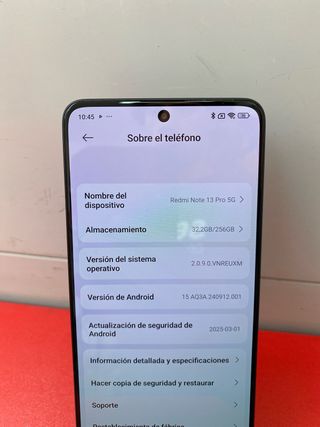 REDMI NOTE 13 PRO 5G "256GB/8RAM"