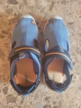 Sandalias Geox niño - Azul/Naranja Talla 38
