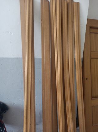 Puertas de madera nuevas