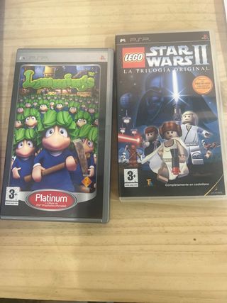 PSP Lego Star Wars & Lemmings
