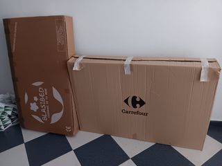 Cuna bebé blanca + colchón