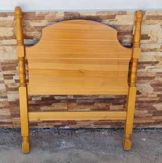 Cabecero cama madera provenzal