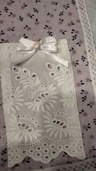 Tovaglietta in cotone shabby chic