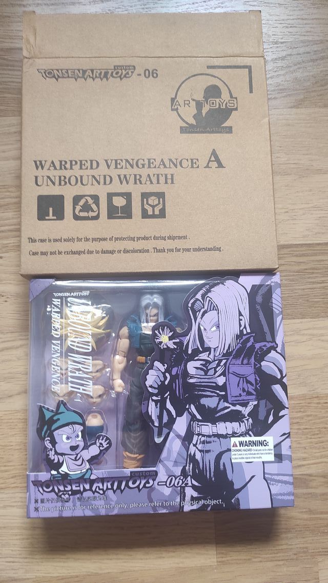 Trunks Bojack DBZ tonsen sh figuarts