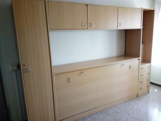 Cama plegable con armario - Mueble multifuncional