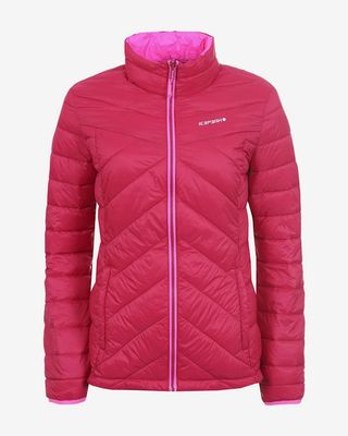 Chaqueta Icepeak Lisbet rosa-rojo mujer