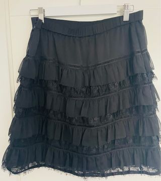 Falda Twinset negra - Talla S
