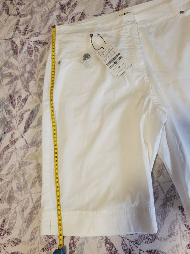 Shorts Punto Roma blancos nuevos a estrenar T.46