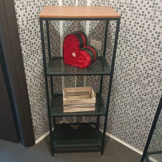 Scaffale Nobiletto metallo-legno