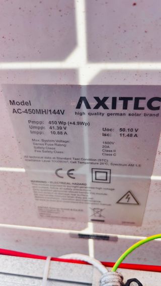 Panel solar AXITEC AC-450MH/144V