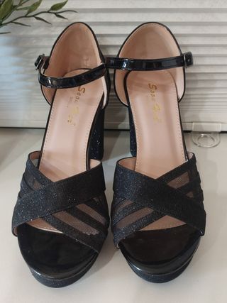 Sandali Soon Her neri 37