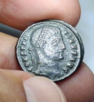 Moneda Romana Emperador Constantino I el Grande.