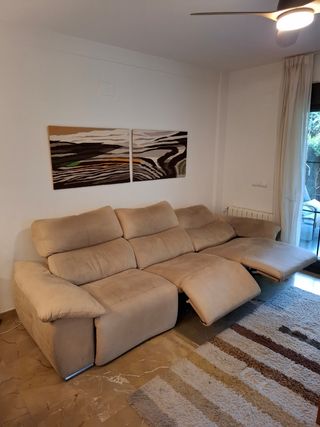 Sofá relax eléctrico 3 plazas