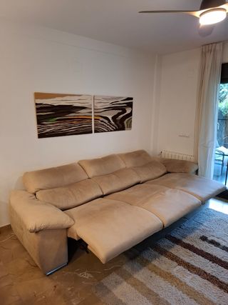 Sofá relax eléctrico 3 plazas
