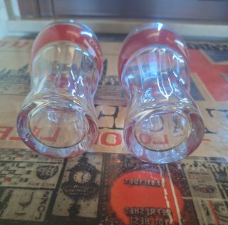 2 Bicchieri Coca Cola Vintage
