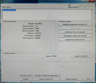 Scanner Panasonic KV-S5055C - Bianco