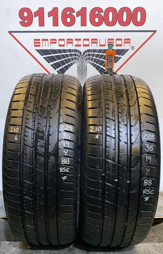 225 35 19 Y PIRELLI RUEDA AL 90% VIDA UTIL