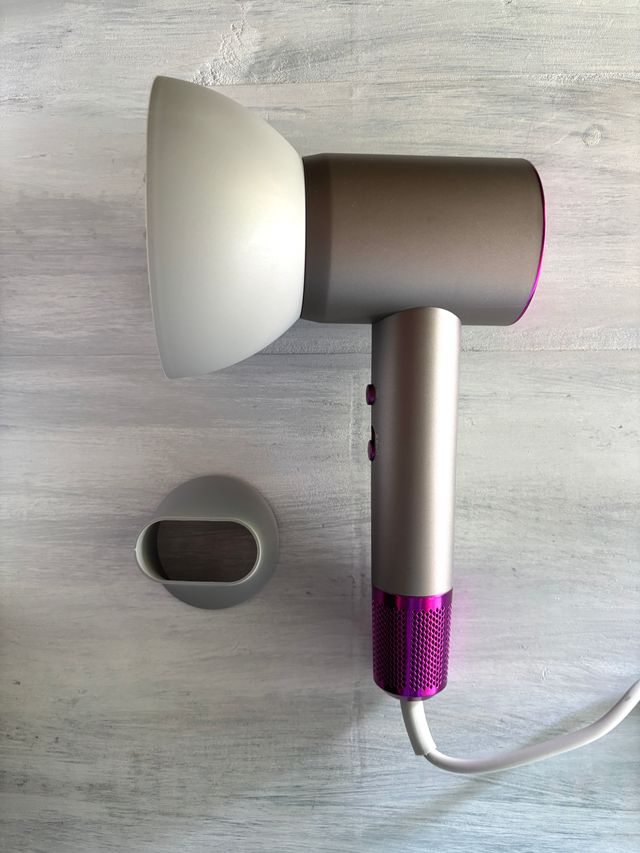 Secador iónico negativo - Púrpura/Plata