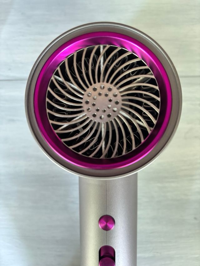 Secador iónico negativo - Púrpura/Plata