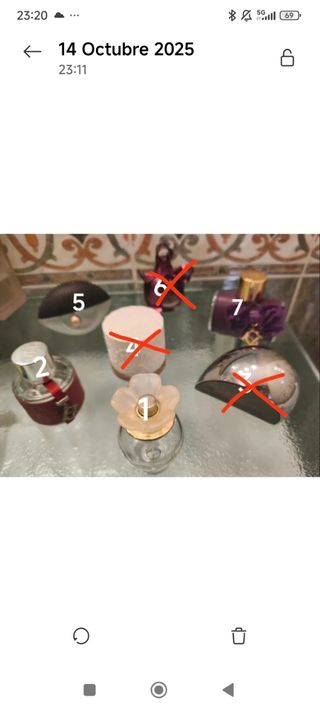 Bottiglie di profumo vuote - Collezione