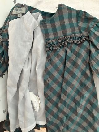 pack de 3 vestidos niña 24 meses y uno de 18 meses