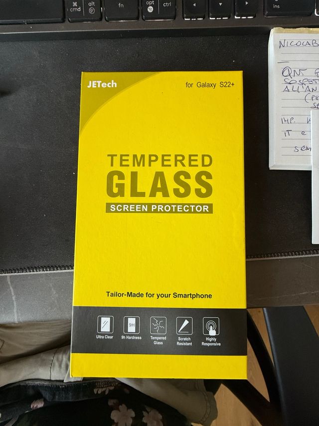 Pellicola vetro temperato JETech Galaxy S22+