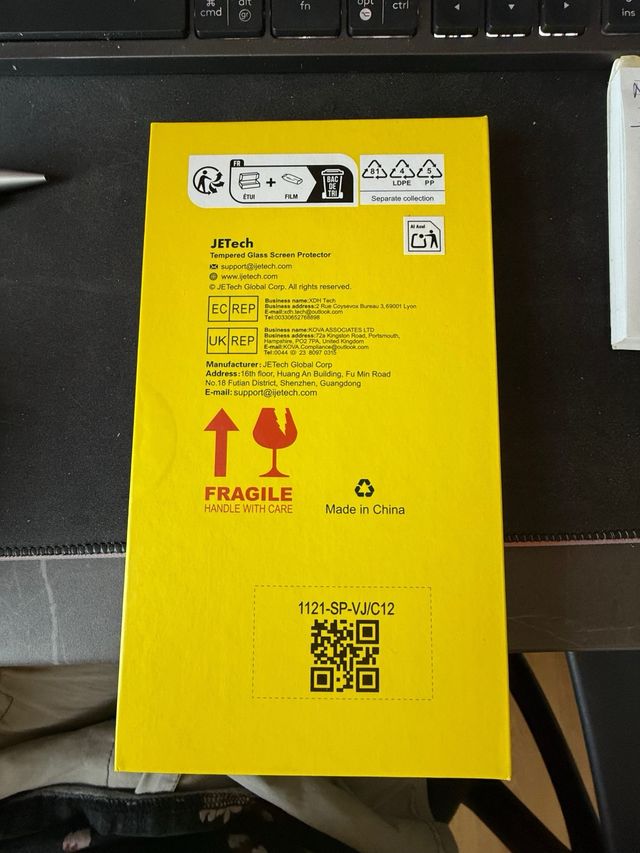 Pellicola vetro temperato JETech Galaxy S22+