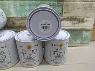 Pintura efecto Tiza, chalk paint 750ml... Blanco