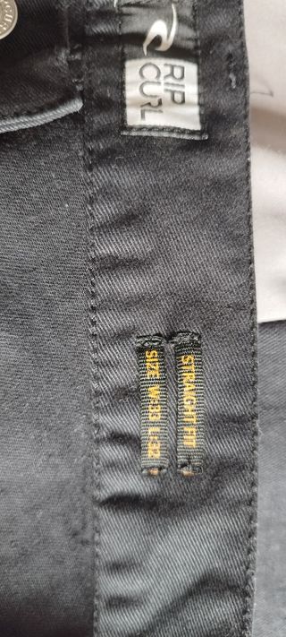 Pantalones vaqueros RIP CURL negros