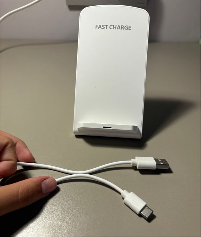 Cargador inalámbrico rápido