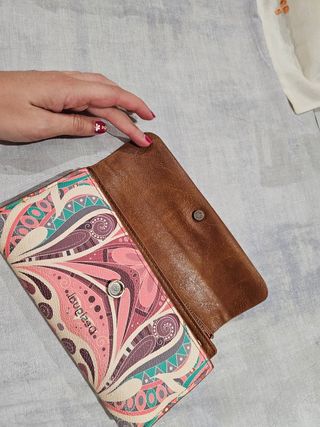 Monedero Desigual reversible