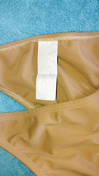 2 Bragas bikini marrón y rosa - Talla M