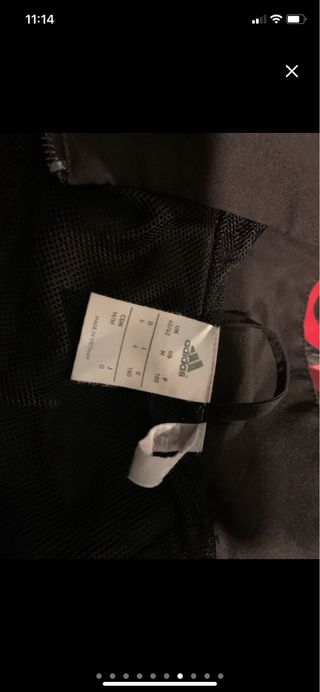 Chaqueta negra Adidas