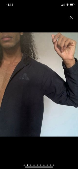 Chaqueta negra Adidas