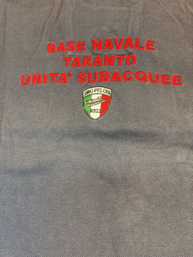Polo originale Marina Militare Sommergibili