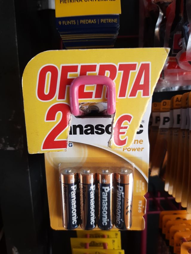 Batterie Panasonic di tutte le dimensioni.