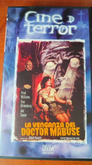 VHS La venganza del Dr Mabuse