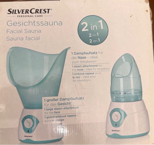 Sauna facial SilverCrest 2 en 1
