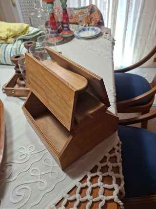 Zapatero madera vintage