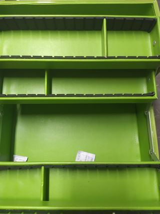 Trolley trucchi Yves Rocher verde